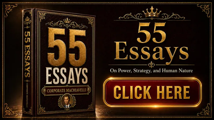 55 Essays by Corporate Machiavelli on Amazon